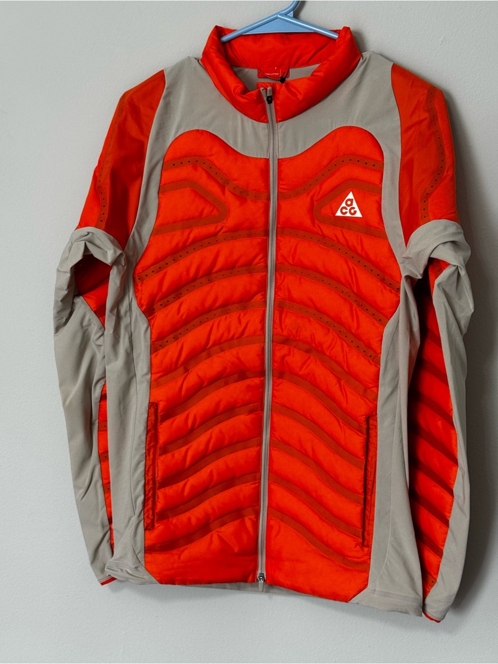 Nike ACG Orange and Gray Men's Jacket